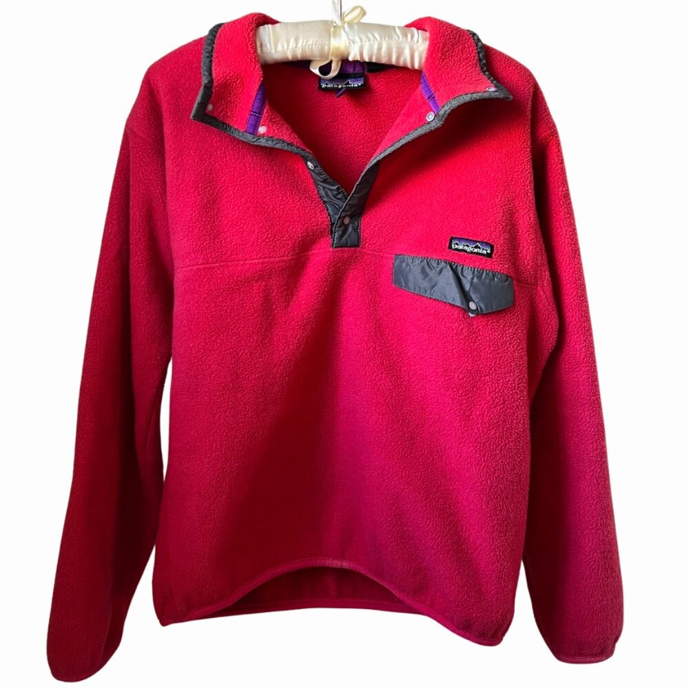 Vintage Patagonia Synchilla Snap-T Fleece Pullover Unisex